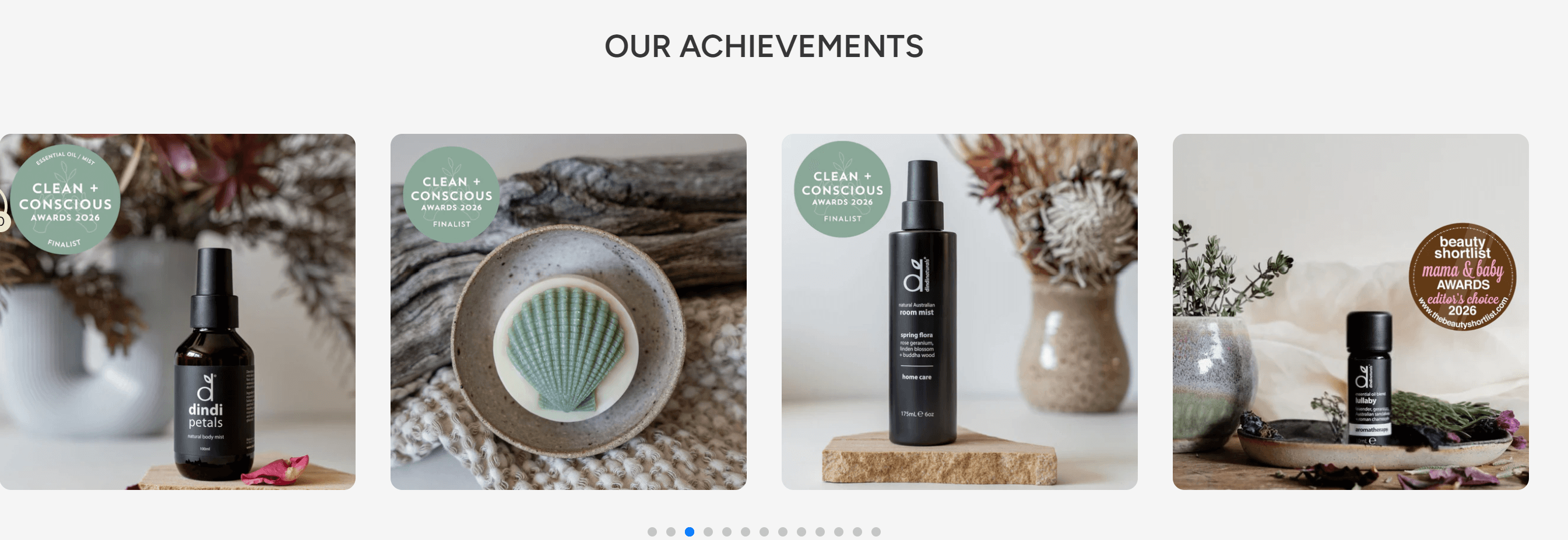 Dindi Naturals, clean and conscious, award-winning products