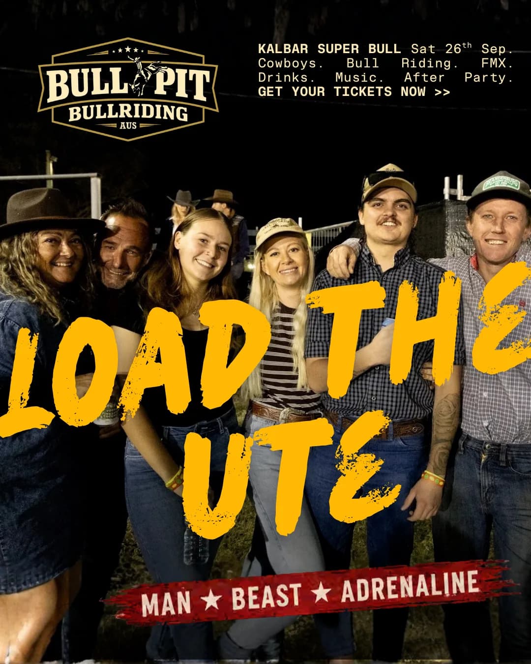 Load the ute: a Bull Pit ad