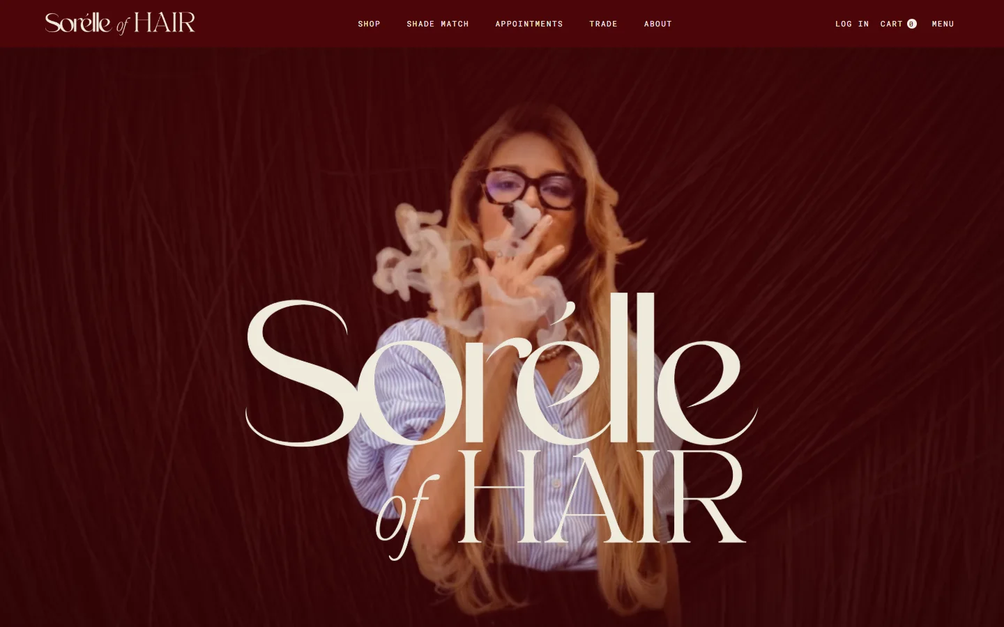 The Sorelle of Hair homepage