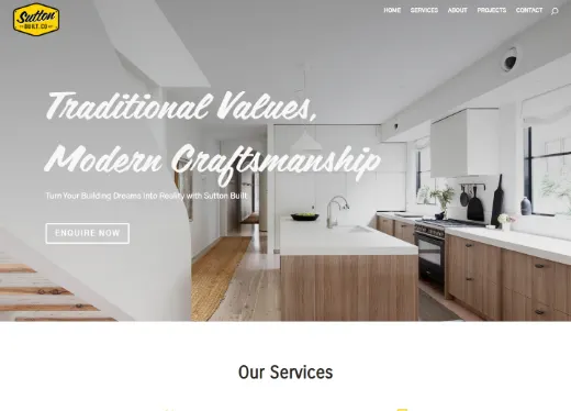 Sutton Built, local trades · building
